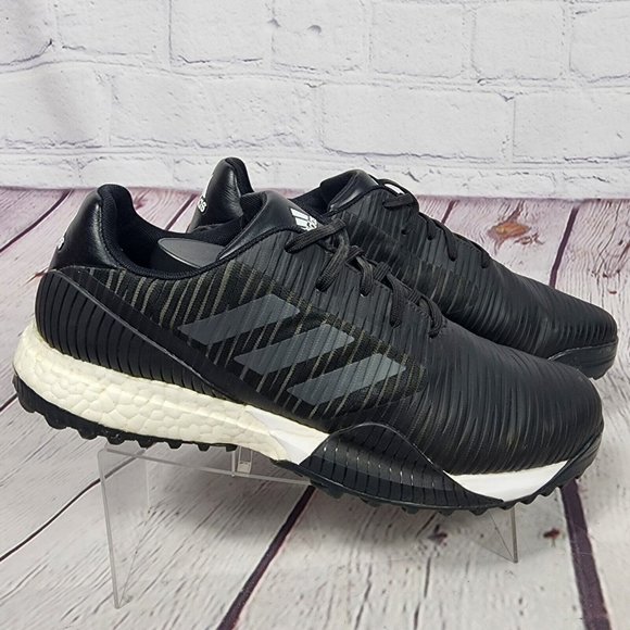 Adidas Men's Size 11.5 Black CodeCaos Golf Shoes Sneakers - Picture 4 of 8